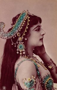 Postcard of Mata Hari by Unbekannt Unbekannt